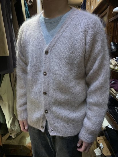 Harley of Scotland Mohair Cardigan Made in Scotland - ILLMINATE Official  Online Shop