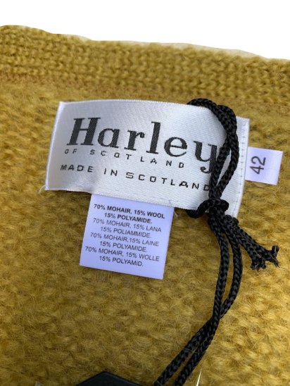 Harley of Scotland Mohair Cardigan Made in Scotland - ILLMINATE