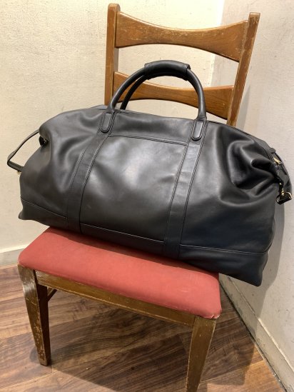 <img class='new_mark_img1' src='https://img.shop-pro.jp/img/new/icons50.gif' style='border:none;display:inline;margin:0px;padding:0px;width:auto;' />Old COACH Leather BOSTON BAG MADE IN U.S.A / Black