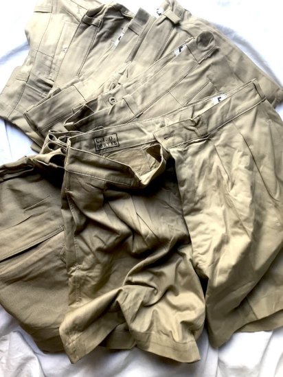 Dead Stock 50's~ Vintage French Army M-52 Chino Shorts