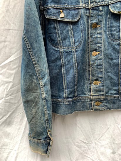 70's Vintage LEE 101-J Denim Jacket MADE IN U.S.A (SIZE : 40 Long ...