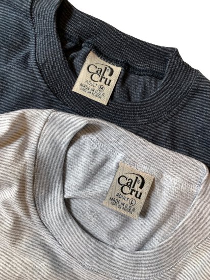 Cal Cru Micro Stripe T Shirts Made in USA