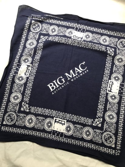 <img class='new_mark_img1' src='https://img.shop-pro.jp/img/new/icons50.gif' style='border:none;display:inline;margin:0px;padding:0px;width:auto;' />Dead Stock 80's Vintage BIG MAC Bandana Made in USA