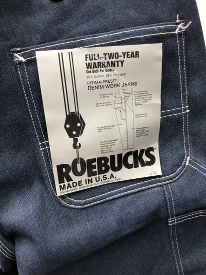 ROEBUCKS 80年代made in USA デニムペインターパンツ-hybridautomotive.com