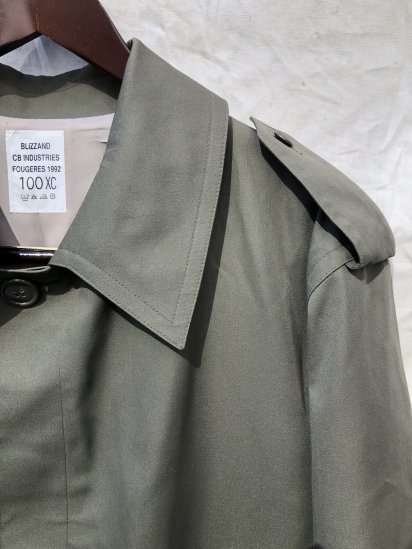 Dead Stock 90's ~ Vintage French Army Rain Coat - ILLMINATE