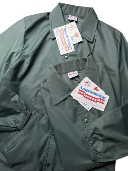 80-90's Dead Stock Birdie Nylon Coach Jacket Made in U.S.A