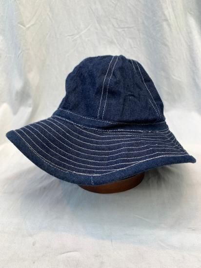 Dead Stock 40's Vintage US Army M-37 Denim Hat / 2 (SIZE : 57cm) -  ILLMINATE Official Online Shop