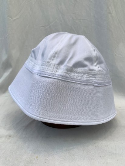 <img class='new_mark_img1' src='https://img.shop-pro.jp/img/new/icons50.gif' style='border:none;display:inline;margin:0px;padding:0px;width:auto;' />Dead Stock 80's Vintage USN Sailor Hat (Size : 61.5cm)