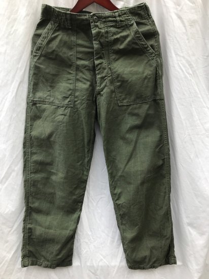 <img class='new_mark_img1' src='https://img.shop-pro.jp/img/new/icons50.gif' style='border:none;display:inline;margin:0px;padding:0px;width:auto;' />60's Vintage US ARMY Baker Pants  (Size : approx 3030) / 1