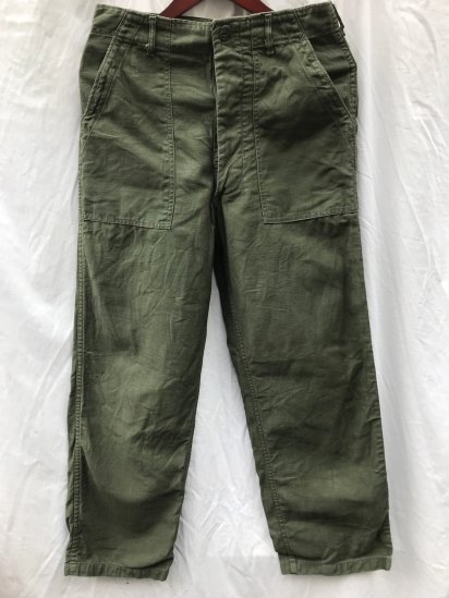 <img class='new_mark_img1' src='https://img.shop-pro.jp/img/new/icons50.gif' style='border:none;display:inline;margin:0px;padding:0px;width:auto;' /> 60's ~ Vintage US ARMY Baker Pants  (Size : approx 3030) / 2