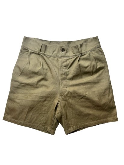 <img class='new_mark_img1' src='https://img.shop-pro.jp/img/new/icons50.gif' style='border:none;display:inline;margin:0px;padding:0px;width:auto;' />~70's Vintage Italian Air Force Chino Shorts Beige (Size : approx W31)