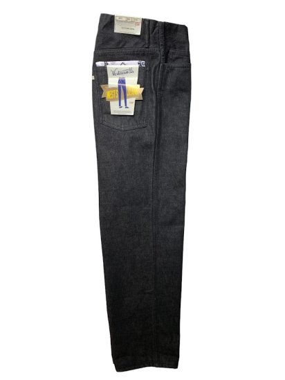 Westoveralls 801S Straight Black Denim Pants Made in Japan 
