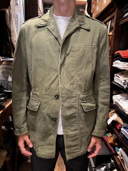 60's Vintage British Army Overall Green Jacket (SIZE : 5) - ILLMINATE  Official Online Shop