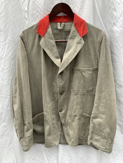 40~50's Vintage British Work Jacket (Size : approx L) - ILLMINATE 