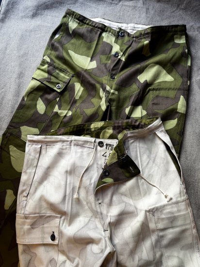60's Dead Stock Finnish Army M-62 Over Trousers (SIZE : Approx : ~38 x 30)  - ILLMINATE Official Online Shop