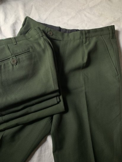 70's Vintage Dead Stock Swedish Military W/P Utility Trousers