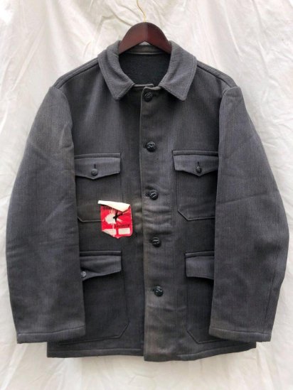 Dead Stock 50's Vintage Cotton Pique French Hunting Jacket (Size