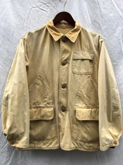 50 s Vintage JC Higgins Sears Roebuck Cotton Hunting Jacket Made in USA ILLMINATE Official Online Shop