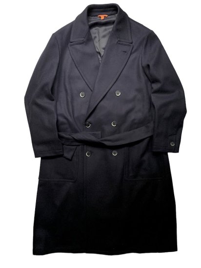 <img class='new_mark_img1' src='https://img.shop-pro.jp/img/new/icons50.gif' style='border:none;display:inline;margin:0px;padding:0px;width:auto;' />Barena Double Brest Belted Wool Melton Coat 