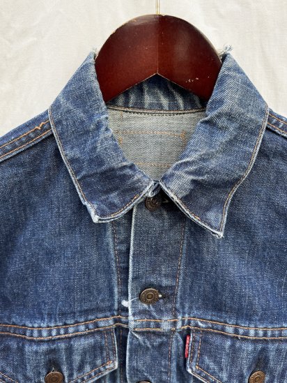 60's Vintage Levi's 70505 BIG-E Denim Jacket Made in U.S.A (SIZE : Approx  36~38) - ILLMINATE Official Online Shop