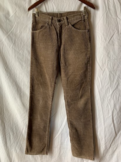 80's Vintage Levi's 519 Corduroy Pants Made in U.S.A Brown (approx W29 x L33)