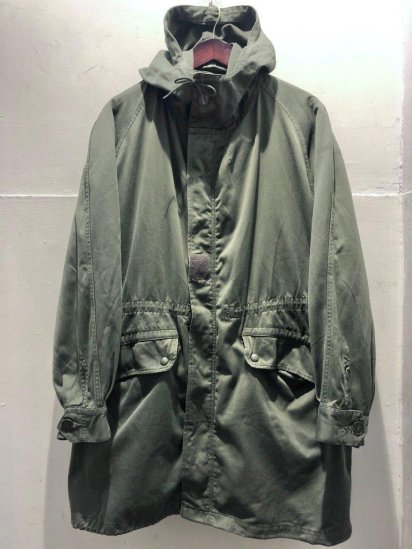 70's~ Vintage French Army M-64 Parka with Lining, Stencil (Size 
