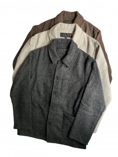 Le Laboureur Melton Wool Coverall Made in France