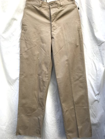 Dead Stock 50-60's Vintage USMC(US Marine Corps) Chino Trousers 