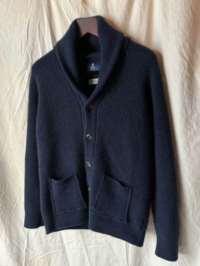 <img class='new_mark_img1' src='https://img.shop-pro.jp/img/new/icons50.gif' style='border:none;display:inline;margin:0px;padding:0px;width:auto;' />Corgi Knitwear 100% Cashmere Shawl Collar Cardigan Made in UK (Size : M)