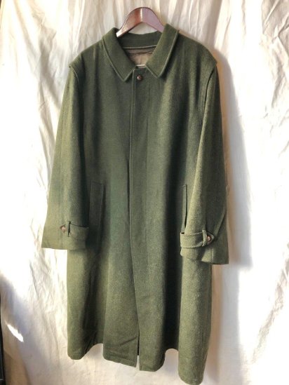 Vintage Aquascutum Loden Coat Made in Austria (Size : 44)