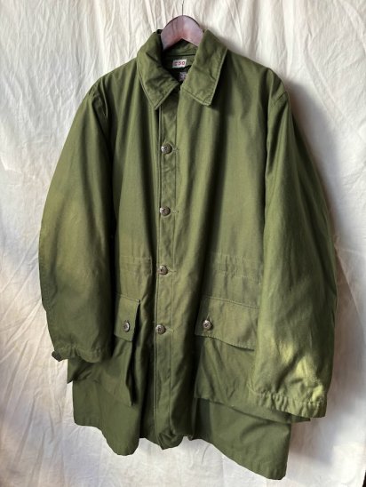 60's~ Vintage Dead Stock Swedish Army M59 Field Coat with Lining / 10