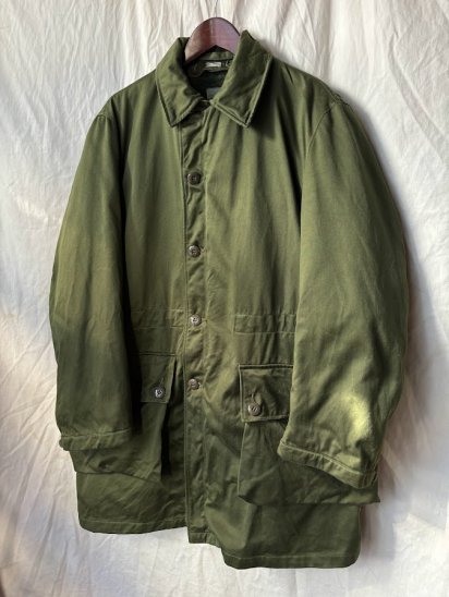 60's~ Vintage Dead Stock Swedish Army M59 Field Coat with Lining / 11 -  ILLMINATE Official Online Shop