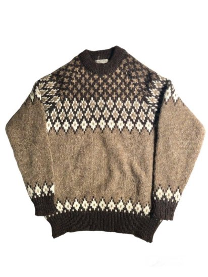<img class='new_mark_img1' src='https://img.shop-pro.jp/img/new/icons50.gif' style='border:none;display:inline;margin:0px;padding:0px;width:auto;' />Vintage Highland Craft Lopi Sweater Made in Scotland (Size : 42)