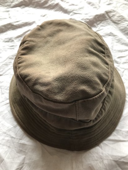 2 Crest Vintage Barbour Moleskin Sports Hat Made in England (Size : XL)