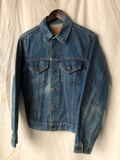 60-70's Vintage LEVI'S 70505 Denim Jacket Made in U.S.A (SIZE : approx 40) 