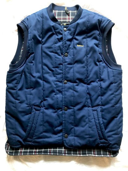 <img class='new_mark_img1' src='https://img.shop-pro.jp/img/new/icons50.gif' style='border:none;display:inline;margin:0px;padding:0px;width:auto;' />3 Crest Vintage Barbour TREKKER Poly Filled Vest Made in England (SIZE :X LARGE) 
