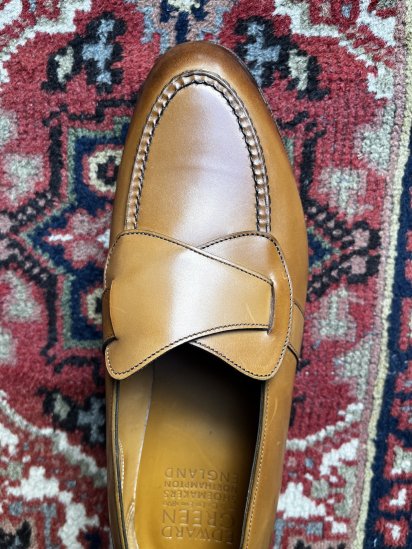 Edward Green Lulworth Butterfly Loafer Made in England (SIZE : UK 7E) /  Edwardian Antique - ILLMINATE Official Online Shop