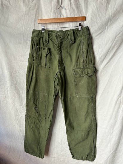 60's Vintage British Army 1960 Pattern Combat Trousers (Size : approx 3528)