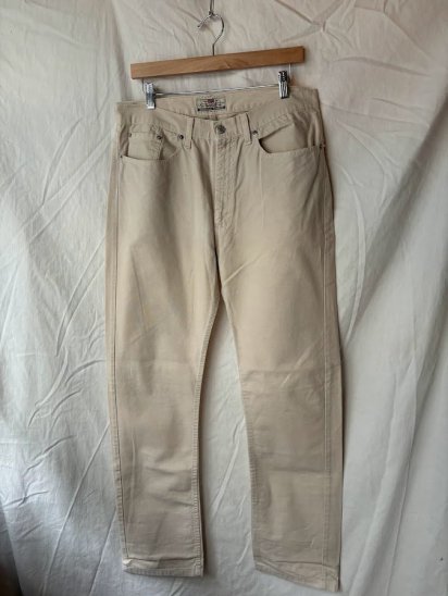<img class='new_mark_img1' src='https://img.shop-pro.jp/img/new/icons50.gif' style='border:none;display:inline;margin:0px;padding:0px;width:auto;' />Old Euro Levi's 458 5 Pocket Cotton Pants Made in Italy (Size : approx 3432)