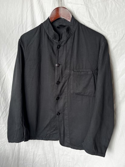 60's Vintage Royal Navy Medical Technicians Jacket "Black Over Dyed / 3 (Size : approx M)