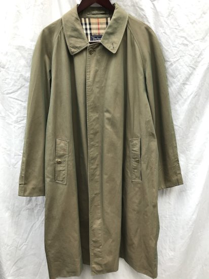 90's Vintage Burberrys Balmacaan Coat Made in England (Size : Approx L) 
