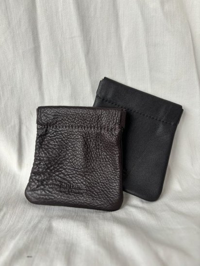 Real Leather Coin Case Made in England