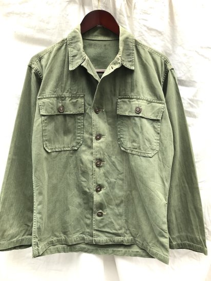 50-60's Vintage US Army  M-47 HBT Jacket (Size : SMALL)