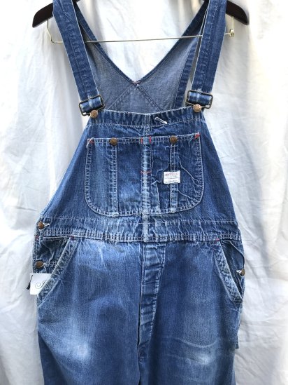 60~'s Vintage BIG MAC Denim Overall Made in USA (Size : 41 x 27)