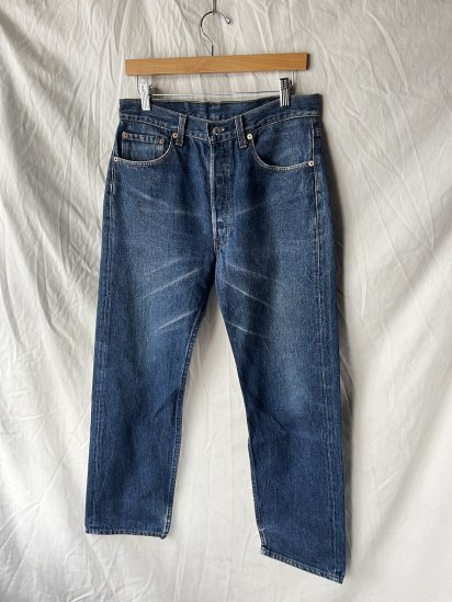 <img class='new_mark_img1' src='https://img.shop-pro.jp/img/new/icons50.gif' style='border:none;display:inline;margin:0px;padding:0px;width:auto;' />Old Levi's 501 Denim Made in U.S.A (Size : approx 31 x 29)