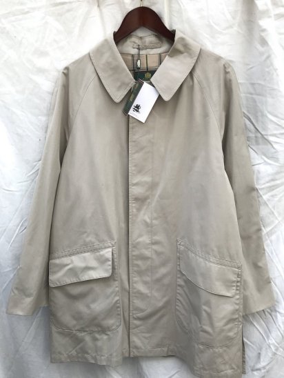 Dead Stock 80-90's Vintage Grenfell Harf Coat Made in England (Size : 38)