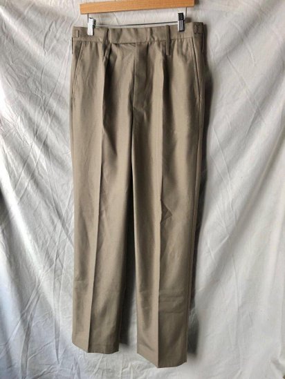 Dead Stock British Army Tropical Trousers (Size : approx W32  L33)