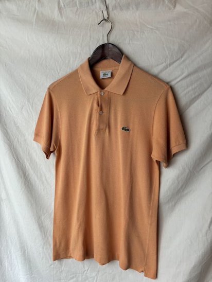 80's Vintage Lacoste Moss Stitch Polo Shirt 