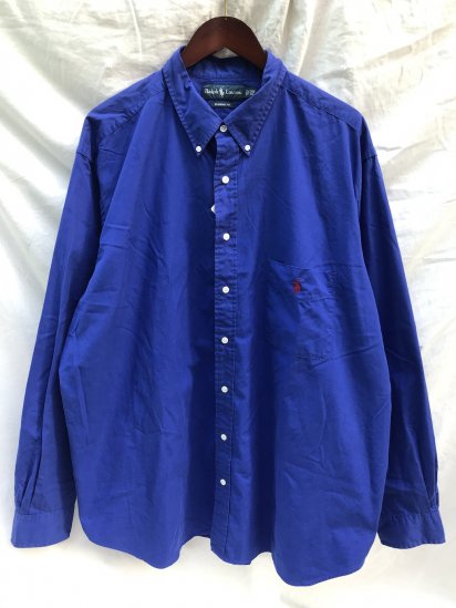 Old Ralph Lauren Cotton Poplin BD Shirt 