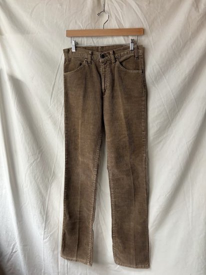 80's Vintage Levi's 519 Corduroy Pants Made in U.S.A(approx W30 x L33) / Brown